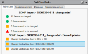 Screenshot Solidsteel NC Daten Export