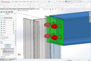 Screenshot Solidsteel stahlbautypische Verbindungen