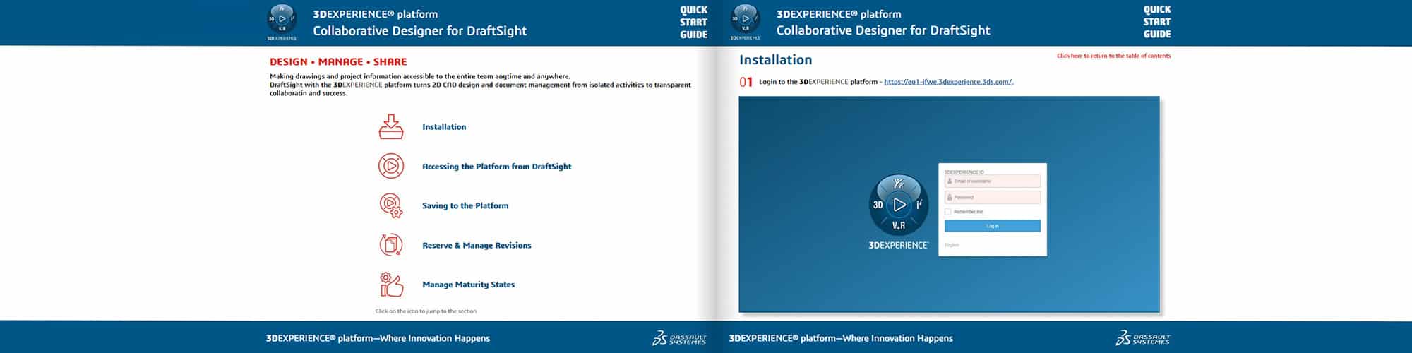 3DEXPERIENCE DraftSight Quick Start Guide