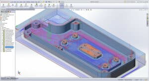 Screenshot SolidCAM iMachining Technologie