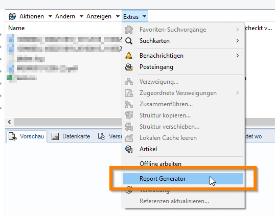 SOLIDWORKS Toolbox Update in PDM Umgebung - Screenshot Report Generator