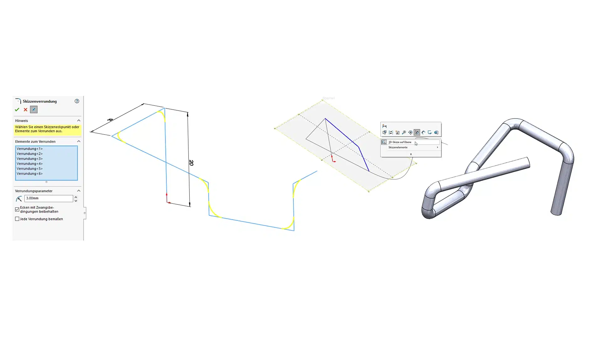 Tipps & Tricks zur 3D-Skizze (Teil 2)