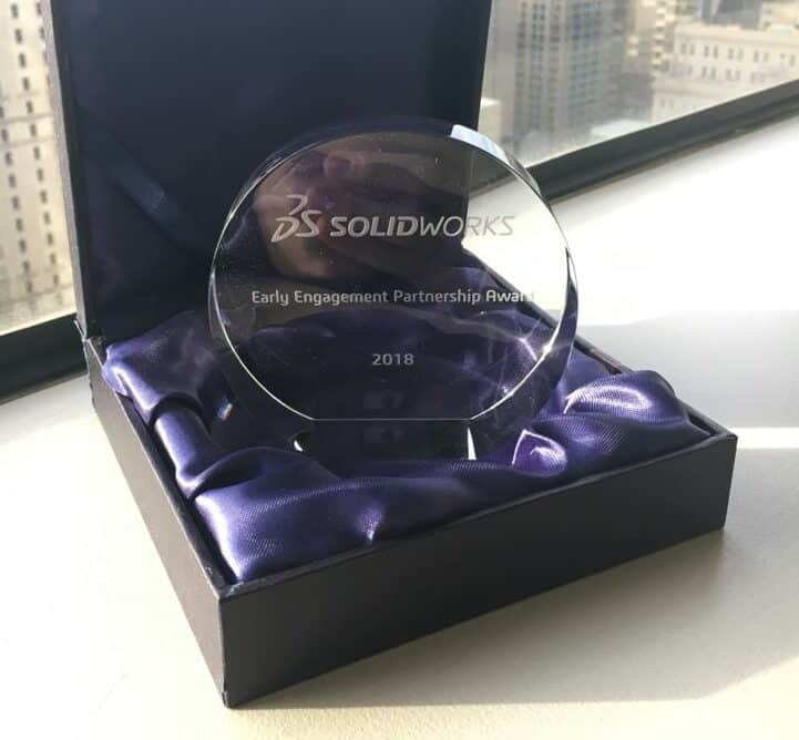 Awards planetsoftware SOLIDWORKS World 2019 - Education Award