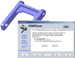 Meilensteine 25 Jahre SOLIDWORKS - 2002 CosmosXpress