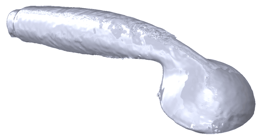 3D-Scan Daten SOLIDWORKS - Scan von Duschkopf