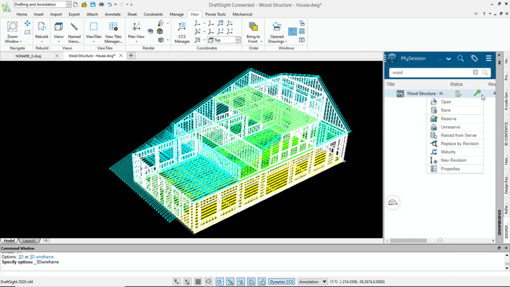 Erster Einblick 3DEXPERIENCE DraftSight - Einfache Zusammenarbeit