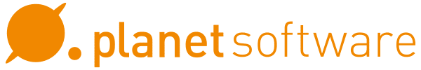25 Jahre planetsoftware - Logo aktuell