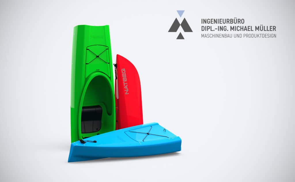 Modulares Kajak SOLIDWORKS Visualize - Rendering Module