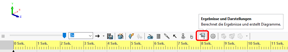 Bewegungsanalyse SOLIDWORKS Motion - Ergebnisse Darstellungen