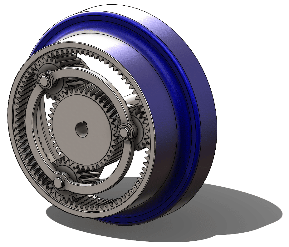 Bewegungsanalyse SOLIDWORKS Motion - Planetengetriebe