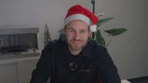 Dominik Kirschner Weihnachtsmütze