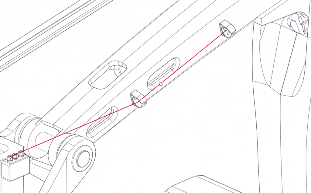 Leitungen_SOLIDWORKS_Composer_erstellen_Polylinie_Kabelführungen