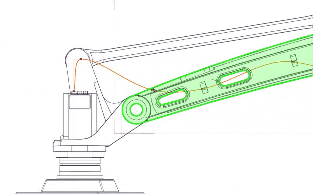 Leitungen_SOLIDWORKS_Composer_erstellen_Polylinie_Knoten_hinzufügen