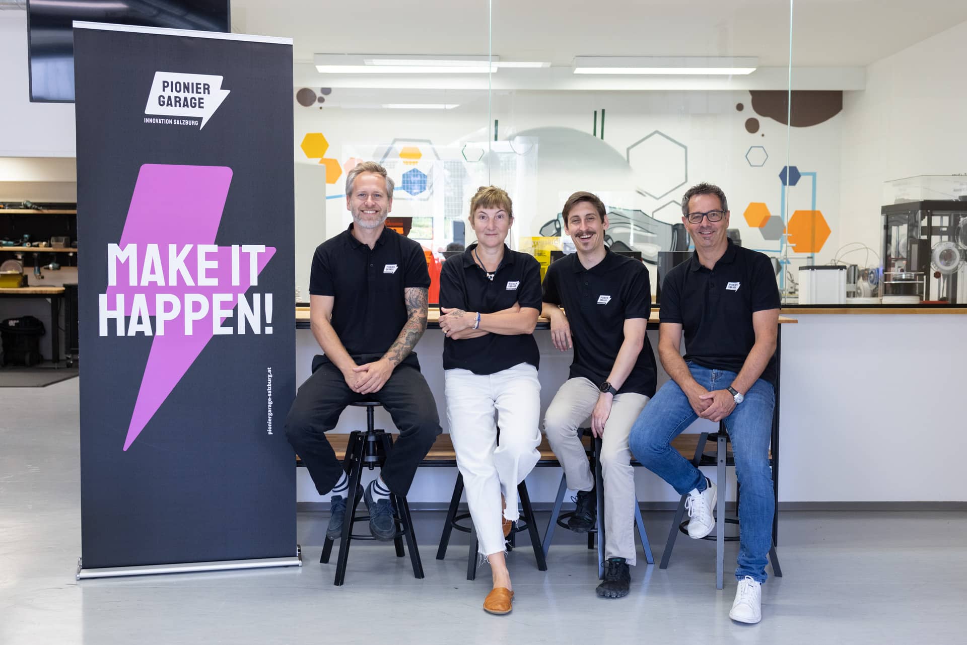 Pioniergarage Team